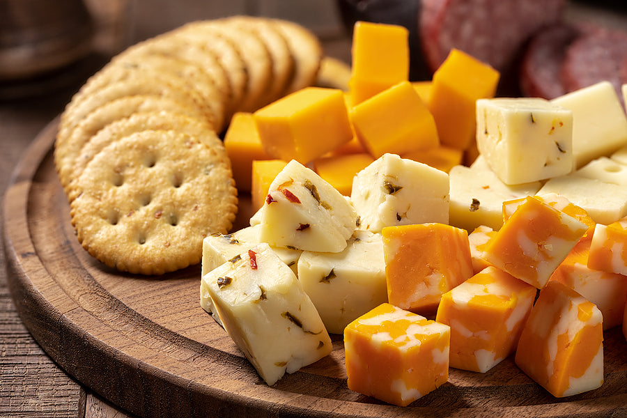Cheese, Assorted Crackers & Herbed Crostini